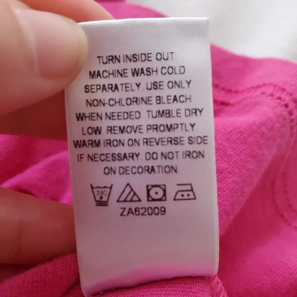 𝅺Guess small 7/8 girls pink cotton tee